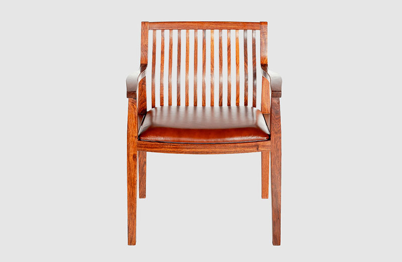 磐安中式实木大方椅家具效果图